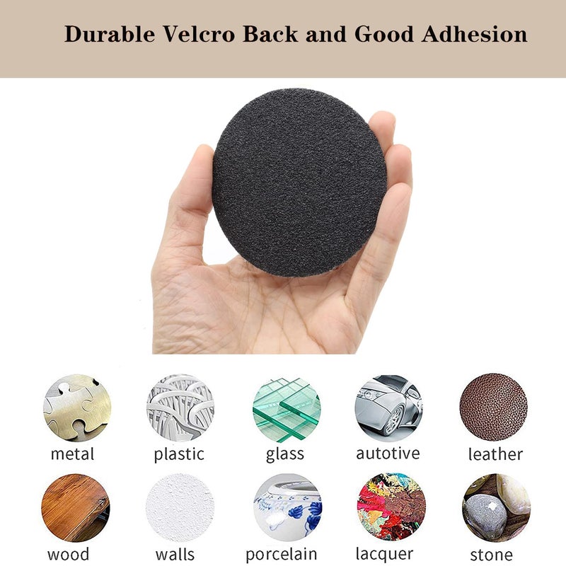 CTPICXM 30pcs Sandpaper 3 inch Sanding Discs Hook and Loop 240 Grits Wet Dry Sandpaper for Random Orbital Sander Automotive Metal Sanding Polishing - Image 4